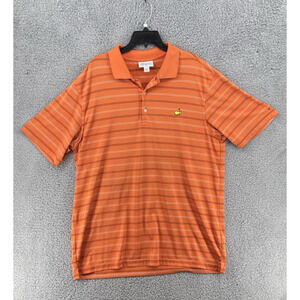 Masters Performance Orange Golf Polo‎ Shirt Mens XL